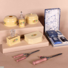CELLULOID DRESSER SET &amp; EVENING IN PARIS SET, C. 1950S