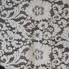 14 CREAM LACE ACCESSORIES, 19TH C