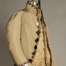 GENTS 3 PIECE SILK SUIT, c. 1775-1785