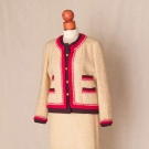 WOOL THREE PIECE CHANEL SUIT, 1962