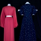 TWO DESIGNERS' LOUNGING ROBES, PARIS, 1938 &amp; 1955