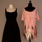 TWO AMERICAN DESIGNERS' EVENING DRESSES, c. 1969