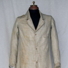 MAN'S LINEN DAY JACKET, c. 1850
