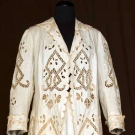 LADY'S LINEN &amp; LACE WALKING SUIT, c.1910