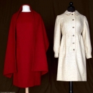 TWO GEOFFREY BEENE WOOL DRESSES, 1960s