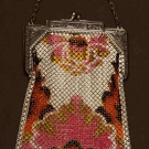 MANDALIAN ENAMELED MESH PURSE, 1920s