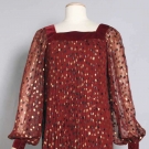 GIVENCHY COUTURE EVENING GOWN, 1970s