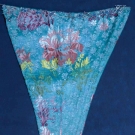 SILK BROCADE STOMACHER, 1760-1780