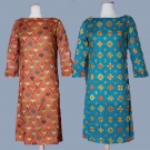 TWO PUCCI PRINTED COTTON DRESSES, 1960