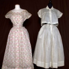 TWO BONNIE CASHIN SUMMER GOWNS, MID 1950s