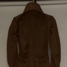 BROWN WOOL WEDDING TAILCOAT, 1832