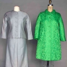 TWO BALENCIAGA COUTURE GARMENTS, 1950 &amp; 1966