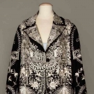 EMBROIDERED EXPORT COAT, CHINA, 1940-1950