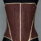 WOMAN'S WOOL STAYS, LATE 18TH C
