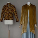 TWO EVENING JACKETS, MID 1920s