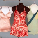 THREE LADIES' BATHING SUITS, 1930-1940s