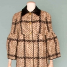 CASHIN WOOL COAT &amp; COACH BAG, 1960s