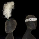 TWO JEWELED HEAD PIECES, 1900 &amp; 1920