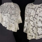 TWO BOBBIN LACE PELERINES, EARLY 19TH C