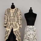ALL-OVER WHITE LACE SKIRT, c. 1910