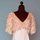 PINK SILK EVENING GOWN, LATE 1960s