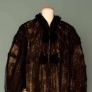 BLACK LACE OPERA COAT,  c. 1905