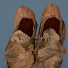 LADY'S SILK SHOES, AMERICAN LABEL, 1767