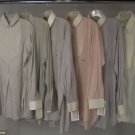 SIX MEN'S COLLARLESS SHIRTS, 1930-1940s