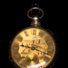 GOLD KEY WIND POCKET WATCH, 19TH C
