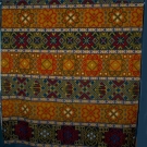 WOVEN &amp; EMBROIDERED PORTIER, SWEDEN, 1890