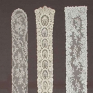 THREE LACE SCARVES, 19TH C