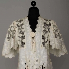 HANDMADE LACE JACKET, c. 1905