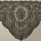 CHANTILLY LACE FLOUNCE &amp; SHAWL, 19TH C