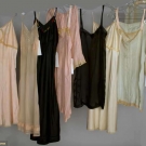 SIX SILK SLIPS, 1920-1930s