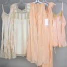 FIVE PIECES SILK LINGERIE, 1920-1930