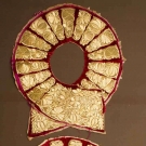 TWO GOLD DRESS FRAGMENTS, RUSSIA, 1775-1799