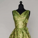 LAME PARTY DRESS, c. 1955