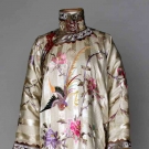 SILK EXPORT DRESS, CHINA, 1940s