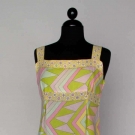 PUCCI SILK EVENING GOWN, 1960s