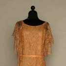 PALE ROSE EVENING DRESS, 1930s