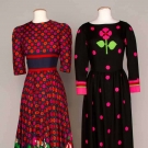 TWO LANVIN MAXI DRESSES, PARIS, 1970s