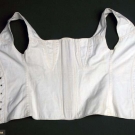 GIRL'S COTTON CORSET, 1830s