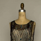 SEQUIN TABARD DRESS, EARLY 1920s