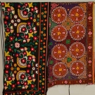TWO TUS KIIZ, KAZAKHSTAN, MID 20TH C