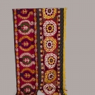 TWO SUZANI TENT VALANCES, MID 20TH C
