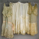 SIX PIECES LADIES WHITES, 1890-1910