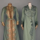 TWO EMBROIDERED WOOL GARMENTS, 1905-1910
