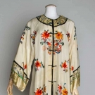 COLORFULLY EMBROIDERED EXPORT COAT, CHINA, 1900-1930