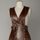 BILL GIBB LEATHER OUTFIT, c. 1970