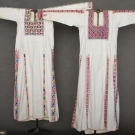 TWO EMBROIDERED DRESSES, PALESTINE, c. 1960